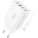 XO brzi punjač Tip c + 3xUSB L120 + kabl ( 0286 ) Cene