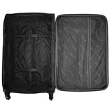 Solier WALIZKASTL1801DARKGREYBROWN26L52388 Siva | shoptok.hr