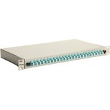 Equip 24-Port Fiber Optic Splice Box, LC Duplex, OM3, 1U, ped, Grey Cijene