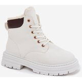 Boto Women's Insulated Ankle Boots With Zip White Tharika | Shoptok.si