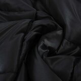 Puni Polna celoletna prevleka Črna 220 x 140 cm Satin in mikrovlakna, (5000147091) | Shoptok.si
