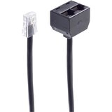 Shiverpeaks ISDN adapter [1x RJ45 vtič 8p4c - 2x RJ45 vtičnica 8p4c] 0.15 m črna, (20411199) | Shoptok.si
