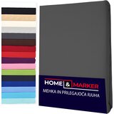 Home & Marker Bombažna Jersey Posteljnina, Rjuha z elastičnim trakom | COTSHE 160x200, (21698510) | Shoptok.si