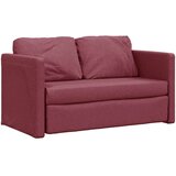 vidaXL Talni raztegljiv kavč 2 v 1 vinsko rdeča 112x174x55 c | Shoptok.si