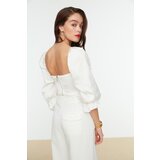 Trendyol Ženska bluza saten bijela krema | ePonuda.com