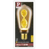PAULMANN Inner Glow LED svetlobni vir Vintage v obliki žarnice E27 (E27, Ni mogoče zatemniti, Rumena, 180 lm, 3,5 W, Kapljica, Barva: Zlata) | Shoptok.si