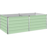  Povišeni vrtni krevet Pastelno zelena 160 x 80 x 55 cm | shoptok.hr