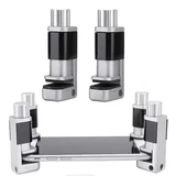 Set 2 Mini Namiznih Primežev Za LCD – Precizno Stiskanje, Gumijasta Zaščita, Nastavljiva Vijakom, 70 Mm Višina, (5000244405)