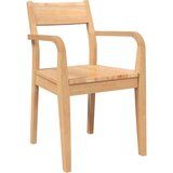  Blagovaonske stolice 2 kom. Prirodna guma od punog drva | shoptok.hr