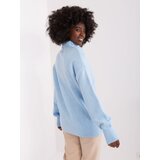 Wool Fashion Italia Sweater-AT-SW-23401.97P-cyan | Shoptok.si