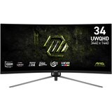 MSI MAG 345CQRF E20 computer monitor 86.4 cm (34) 3440 x 1440 pixels UltraWide Dual Quad HD Black | shoptok.hr