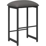  stolica Svjetlosiva 40 x 32 x 74 cm Konstruirano drvo | shoptok.hr