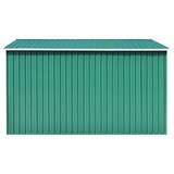 vidaXL vrtna kućica od metala 257 x 298 x 178 cm zelena | shoptok.hr