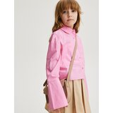 Reserved - Kratka pamučna košulja - ružičasta | shoptok.hr