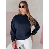 DStreet Bluza damska oversize z naszywką LOVASON granatowa Cene