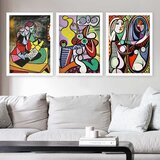 Wallity Set uramljenih slika 3BC_UNPP01, 3 Dela | ePonuda.com