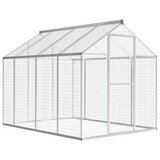 vidaXL Zunanja ptičja kletka aluminij 178x242x192 cm Cene