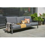 SUNFUN Maja Vrtni trosjed s jastucima (Š x D x V: 212 x 85 x 76 cm, Antracit) | shoptok.hr