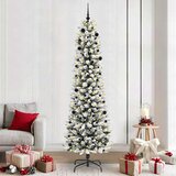  Umjetno božićno drvce Bijela 240 cm PVC i Metal i Plastika | shoptok.hr