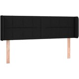  Uzglavlje crno 147x16x78/88 cm od tkanine | shoptok.hr