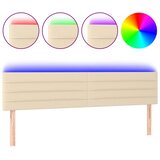  LED uzglavlje krem 180x5x78/88 cm od tkanine | Eponuda.com
