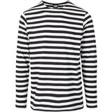 UC Men Regular Stripe LS white/black Cene