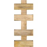  Zidni stalak za časopise 30 x 11 x 72 cm od masivnog drva manga | shoptok.hr