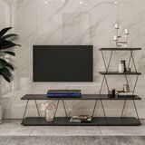 Woody Fashion Ilgaz - Anthracite TV omarica, (21269388) Cene