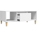  Klubska mizica bela 90x50x36,5 cm inženirski les, (20711591) | Shoptok.si