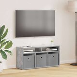 Nizek šalter s predalom Betonsko siva 87 x 27,5 x 43 cm, (5000238887) | Shoptok.si