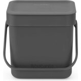 Brabantia Sort & Go koš za odpadke, 3 Liter - Grey Cene