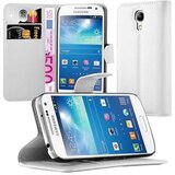 Cadorabo Ohišje, združljivo z Samsung Galaxy S4 MINI v snežno bela - Zaščitni ovitek z magnetnim zapiranjem, stoječo funkcijo in režo za kartice, (20550403) | Shoptok.si