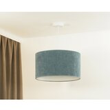  Duolla - Visilica na sajli CORDUROY 1xE27/15W/230V svetlo plava, prečnik 40 cm | Eponuda.com