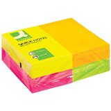 Q-Connect Kocka samolepilnih lističev neon 127mm x 76mm komplet 12 x 100listov KF01350, (20377684) | Shoptok.si