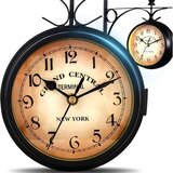  Retoo O640 dvostrani zidni retro sat Grand Central 24 cm | shoptok.hr