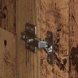 vidaXL Ogreti omarice 2 pcs Star les 69,5 x 34 x 90 cm Konstruiran les | Shoptok.si