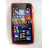  S silikonski ovitek Nokia LUMIA 535 rdeč Cene