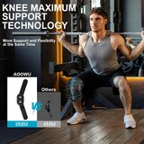 AOOWU L nastavljiva opornica za koleno z odprto pogačico | Shoptok.si