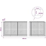  Gabion s žicom debljine 5 mm i mrežom 5x5 cm 900x30x100 cm - 30 cm 100 cm 900 cm | shoptok.hr