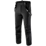 Hi-Tec LERMO Muške skijaške softshell hlače, crna, veličina