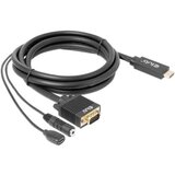 Club3d HDMI / utičnica / USB-Micro-B / VGA adapterski kabel HDMI-A utikač, klinken 3.5 mm utičnica, USB-Micro-B utičnica, VGA 15-polni utikač 2 m crna CAC-1712 high speed HDMI, s USB, mogućn | Eponuda.ba