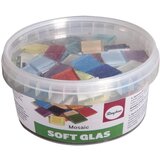 RAYHER Mozaik kamenčki, 2x2 cm, barvni sort,500g pribl. 140 kosov, (20631381) | Shoptok.si
