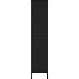  Regal za knjige crni 80x31x137,5 cm konstruirano drvo | shoptok.hr