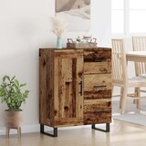  Kreveta Staro drvo 69,5 x 34 x 90 cm Obrađeno drvo i čelik | shoptok.hr