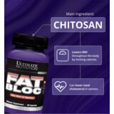 Ultimate Nutrition super fat bloc – prirodna podrška za regulaciju težine