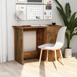 Maison Chic Pisalna miza - pisarniška miza - Računalniška miza dimljeni hrast 100x50x76 cm inženirski les, (21785069) | Shoptok.si