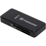 Transcend Vanjski čitač memorijskih kartica USB 3.0 RDF5 crne boje Cijene