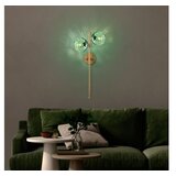 Opviq Zidna lampa Benek-15-14425, 35x25x72cm, IP20, Zlatna boja | Eponuda.ba