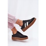 Boto EVENTO Women's Platform Sneakers Made of Eco Leather Black Elaraven | shoptok.hr