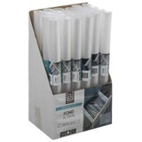 Msv Držač toaletnog papira i WC četka 22 X 18 X 70.5cm inox i staklo, bijeli | shoptok.hr